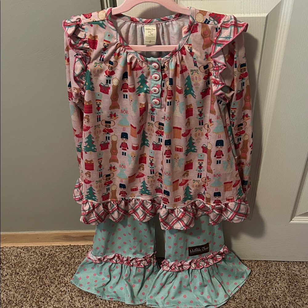 Euc!! Matilda Jane -Nutcracker Pajama Set
